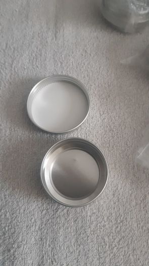 30ml Round Screwtop Tincture Tin Sample Essence Oil Vial