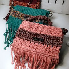 Handmade Macrame Soho Bag