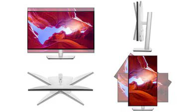 DELL U2422H UltraSharp 24" FHD (1920x1080) LCD IPS Pivot Monitor/ Used