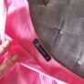 Pink cropped one shoulder T Shirt size m/l Image 3