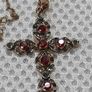 Sterling silver cross pendant necklace Image 2