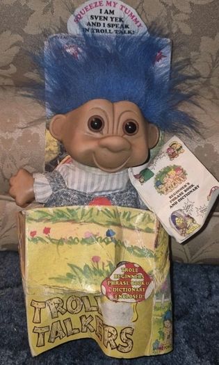 Vintage Powco Troll in box 1992