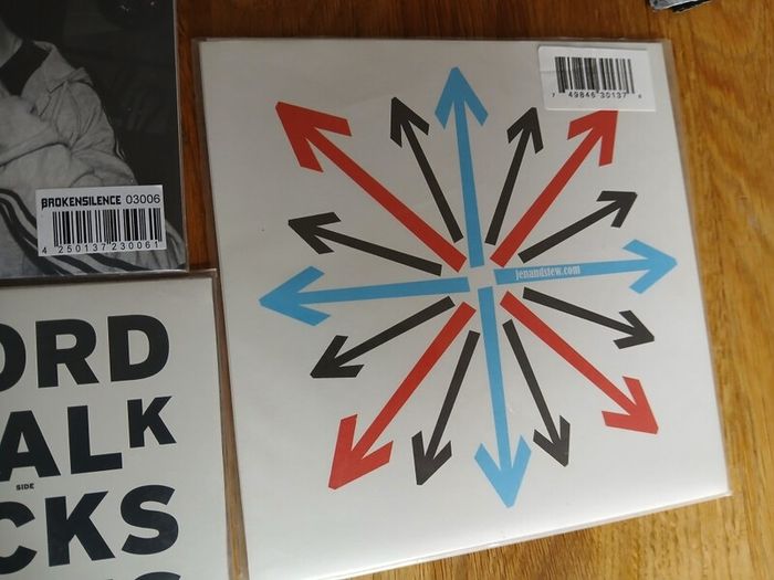 Sleaford Mods Vinyl lot plus Promo bag.