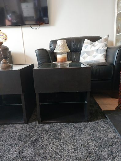 pair of side tables