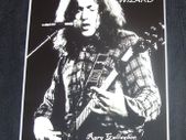 Rory Gallagher-The Irish Wizard- Tribute Poster print