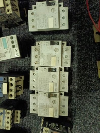 Various MCC and protection devices RCD MCB