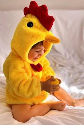 Plush Chicken Baby Costume ONO