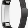 Fitbit Alta HR Fitbit alta tracker smartwatch Metal Mesh Strap Black Free viewing Image 6