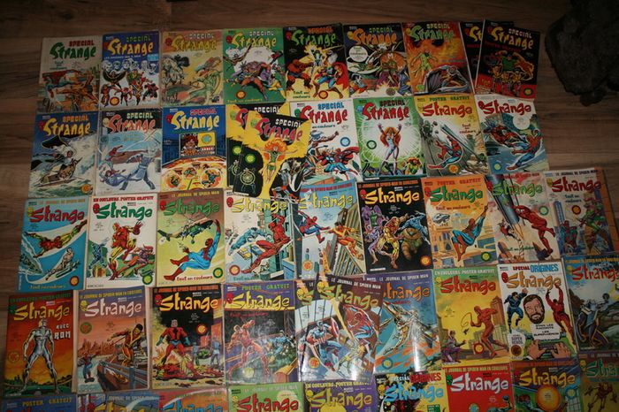 Lot of 51 Vintage Strange Comics Books from 1975-1983