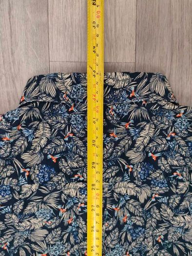 Gant Floral Patterned Button Down Short Mens Medium