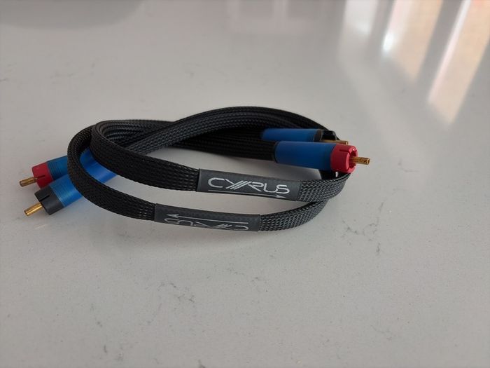 Cyrus Audiophile RCA Interconnects 2 x 0.5m long
