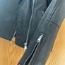 ladies leather Mango jacket Image 3