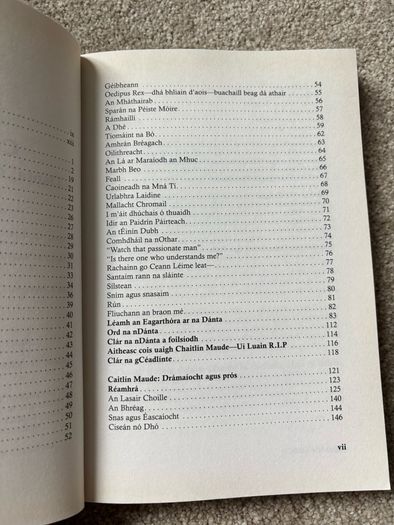 A Collection of Works by the Irish Poet Caitlin Maude