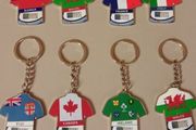 2015 Rugby World Cup Keyrings