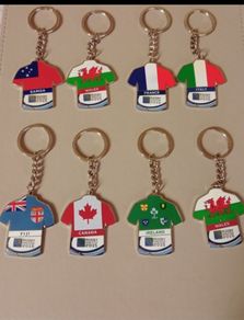 2015 Rugby World Cup Keyrings