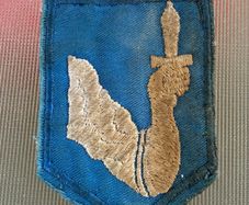Irish Defence Forces early western command patch