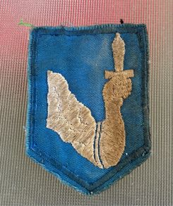 Irish Defence Forces early western command patch