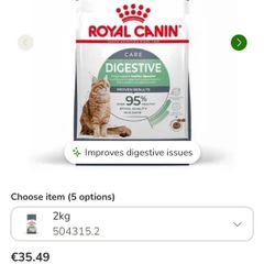 Royal canin cat food