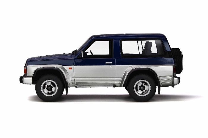 Nissan Patrol Gr Blue Th1 & Silver Kj1 1992 - Very Rare - Ottomobile - 1/18 - New In Box