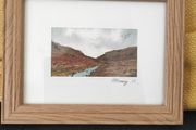 Irish artist original watercolour painting