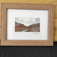 Irish artist original watercolour painting