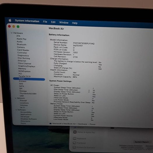Apple MacBook Air A2337 (2020) | Apple M1 Chip | 16GB RAM | 256GB SSD | Space Grey