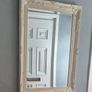 Cream/white mirror Shabby chic style Image 2