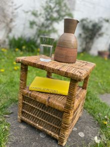 Rattan Side Table