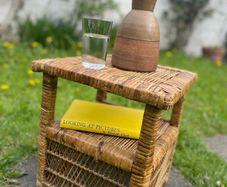 Rattan Side Table