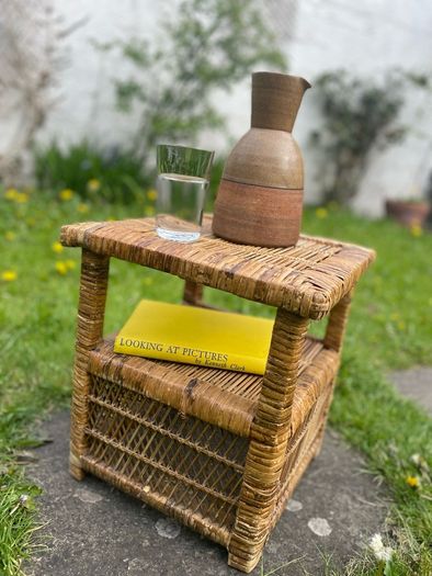 Rattan Side Table