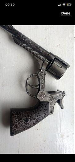Metal cap gun