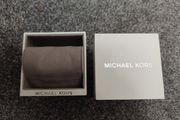 michael kors navy blue rose gold men watch