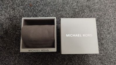 michael kors navy blue rose gold men watch