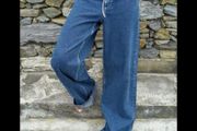 Zara High Waist Wide Leg Jeans