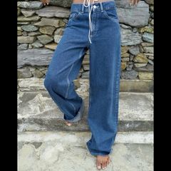 Zara High Waist Wide Leg Jeans