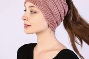 Knitted Wide Head Band Hat