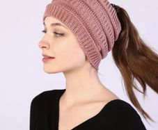 Knitted Wide Head Band Hat