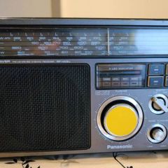 Radio Panasonic RF-1405LBS, good working order, 1980, see the pictures.