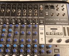 Pre Sonus  Sound desk