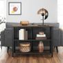 Industrial Console Table Hallway Vintage Wooden Sideboard Storage Image 7