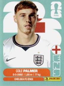 Cole palmer word cup sticker wanted