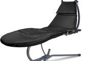 Floating Lounger with Adjustable Sun Canopy and