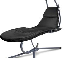 Floating Lounger with Adjustable Sun Canopy and