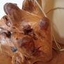 Burrell Root Unique Wooden Sculptural Table Lamp Image 4