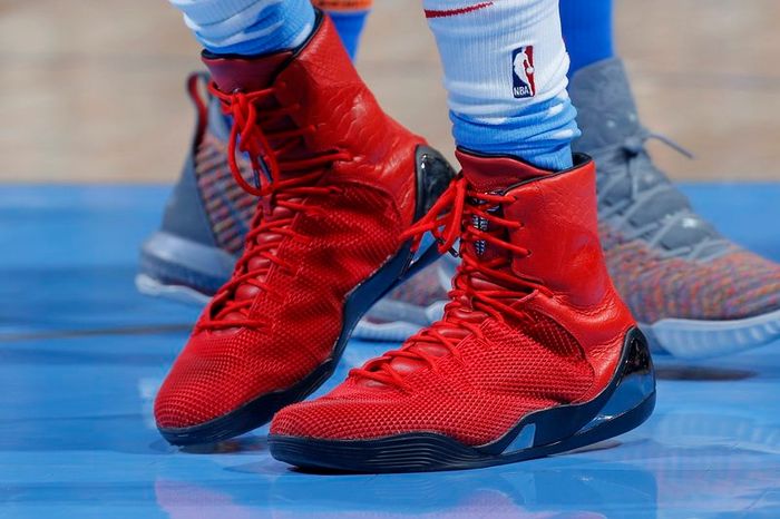 Nike Kobe 9 High Krm Red Mamba Qs Snakeskin Uk 11/ Us 12 Deadstock