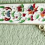 Vintage Brass Enamel Dagger, Enamel Letter Opener, Paper Knife with Case, Home, and Office Decor, Unique Coloured Letter Opener. Image 5