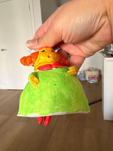 Hanging Doll made of Clay