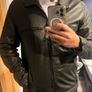 All saints leather jacket Image 7
