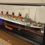 TITANIC plastic model, handmade. 70x23cm. Great looking over fire place! Image 2