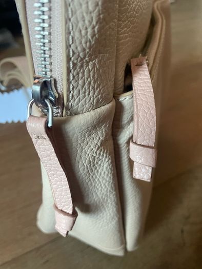 Women's bag backpack Clarks Genuine leather light sand colour Brand new